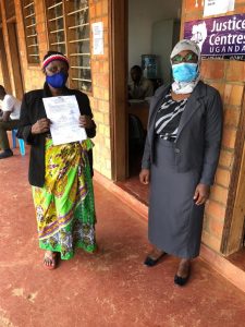 JCU successful litigation in Mubende district