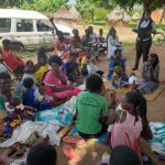 JCU outreach to women with children inform them about their legal rights