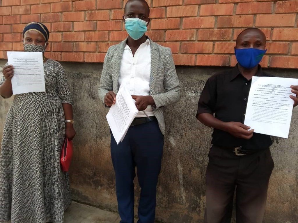 JCU Mubende helped to solve legal case