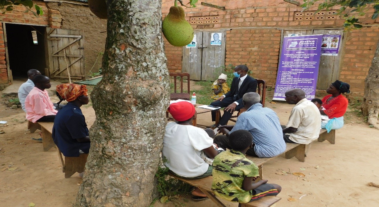 Justice Centres Uganda outreach