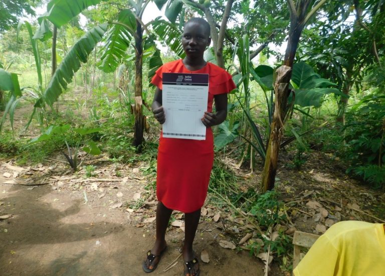 Abbo Immaculate (currently a 16-year-old student) lost her father (Idong) at the tender age of 11yrs in 2005. She was his only daughter. 