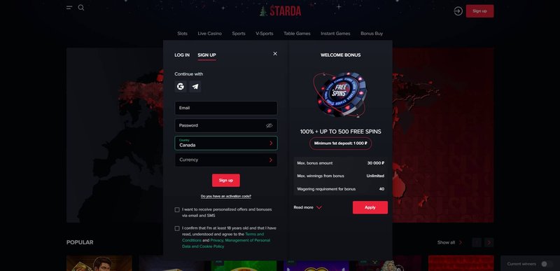 Starda Casino: Die Gr&ouml;&szlig;ten Boni und Angebote f&uuml;r deutsche Spieler entdecken